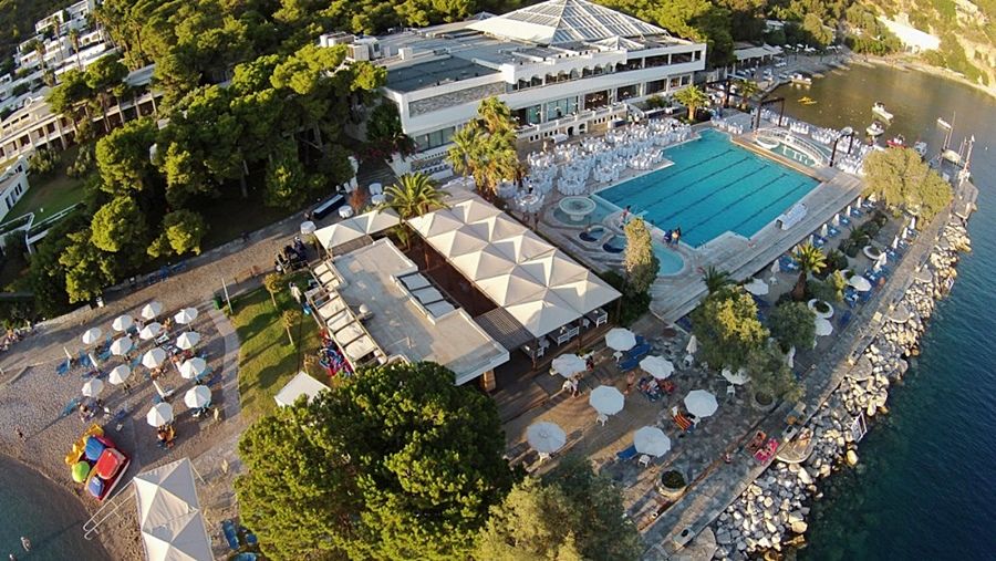 Ramada Loutraki Poseidon Resort Eksteriør bilde